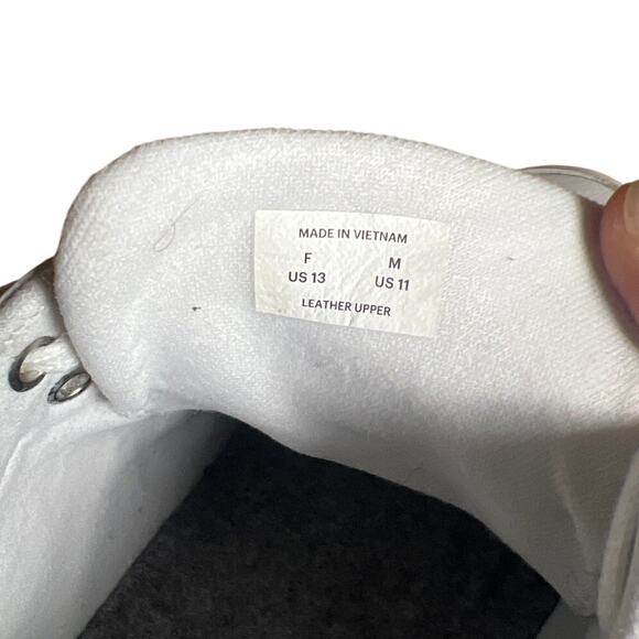 AllBirds Unisex White Lace-Up Sneakers W13 M11 - Picture 6 of 10